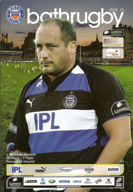 Bath Rugby RUFC v Worcester Warriors